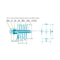 Ancoragem do tipo YMU "para fios sem fios não conduzidos